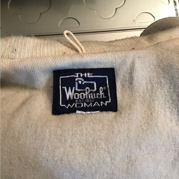 Vintage Woolrich Wool Coat Size Xl - Picture 5 of 5